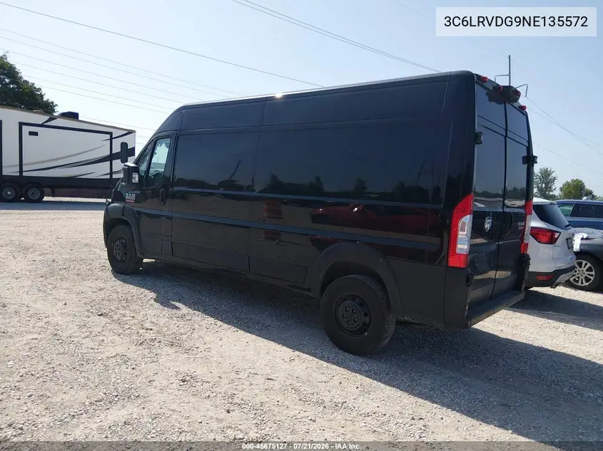 2022 Ram Promaster 2500 High Roof 159 Wb VIN: 3C6LRVDG9NE135572 Lot: 45675127