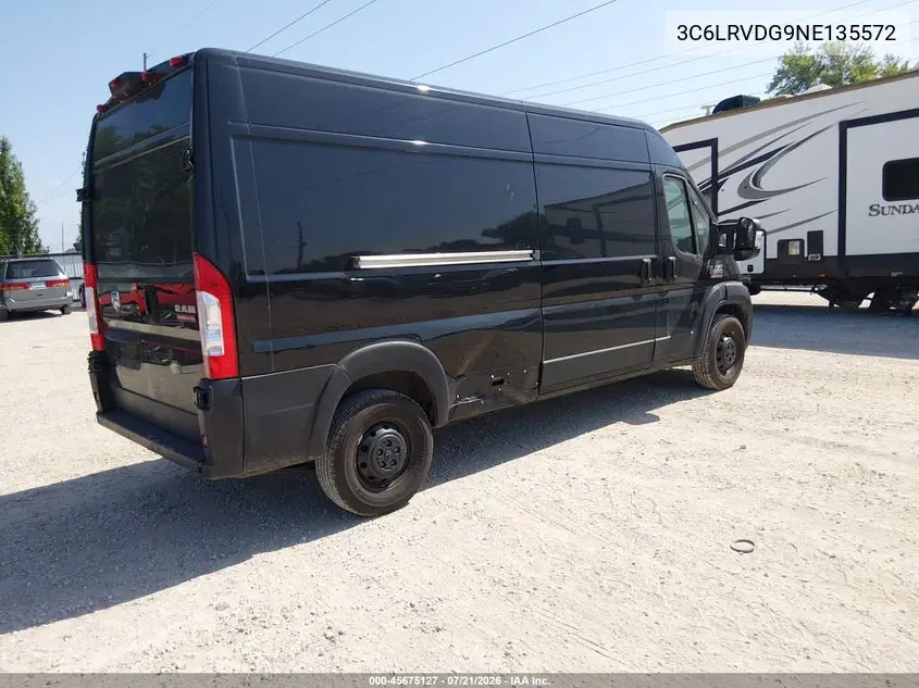 2022 Ram Promaster 2500 High Roof 159 Wb VIN: 3C6LRVDG9NE135572 Lot: 45675127