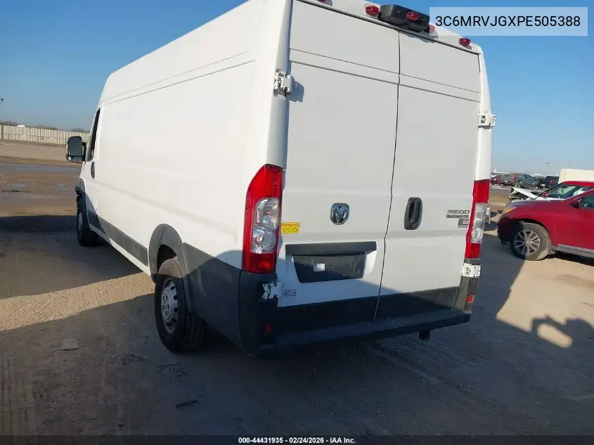 3C6MRVJGXPE505388 2023 Ram Promaster 3500 Cargo Van High Roof 159 Wb Ext