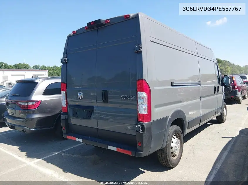 2023 Ram Promaster 2500 High Roof 159 Wb VIN: 3C6LRVDG4PE557767 Lot: 45531550