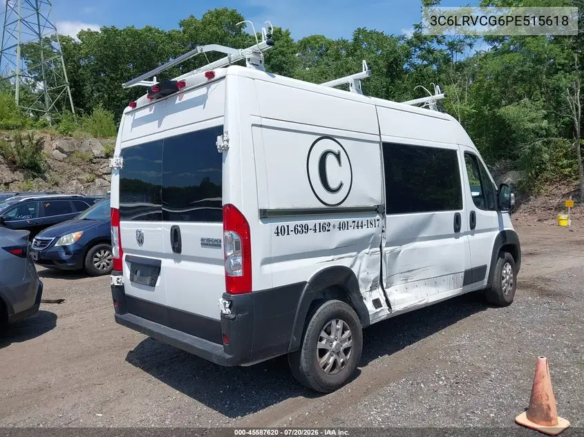2023 Ram Promaster 2500 High Roof 136 Wb VIN: 3C6LRVCG6PE515618 Lot: 45587620