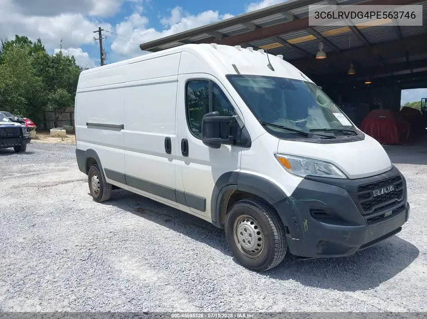 2023 Ram Promaster 2500 High Roof 159 Wb VIN: 3C6LRVDG4PE563746 Lot: 45595326