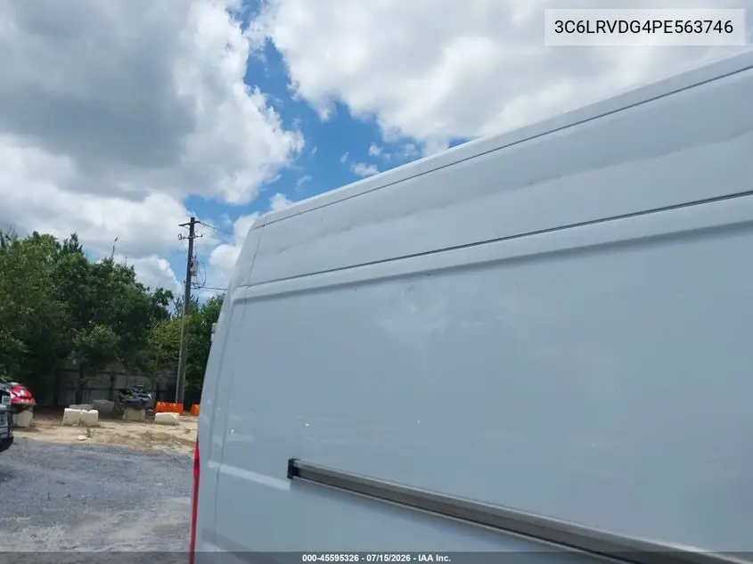 2023 Ram Promaster 2500 High Roof 159 Wb VIN: 3C6LRVDG4PE563746 Lot: 45595326