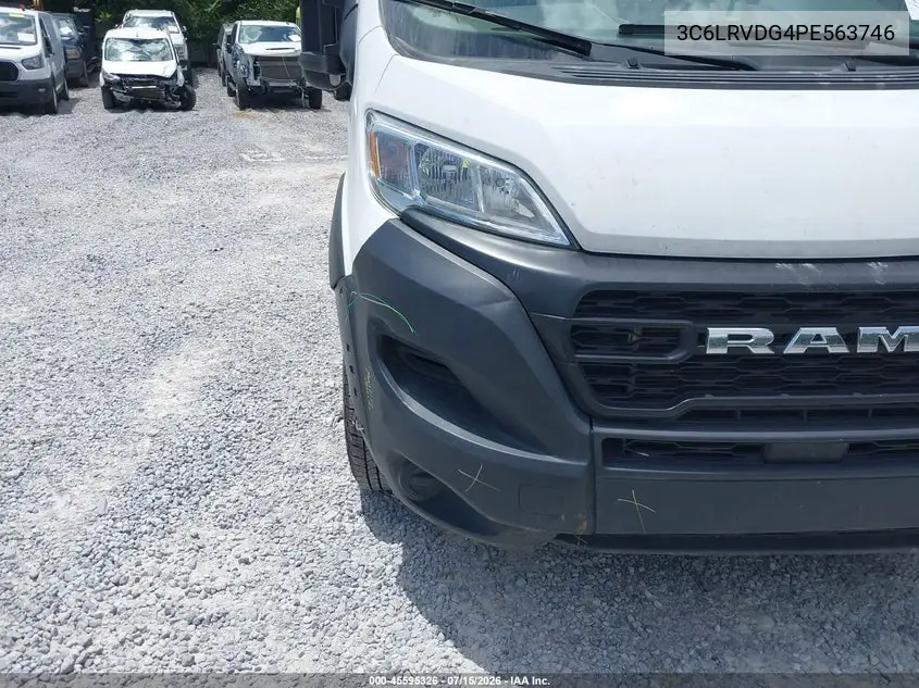 2023 Ram Promaster 2500 High Roof 159 Wb VIN: 3C6LRVDG4PE563746 Lot: 45595326