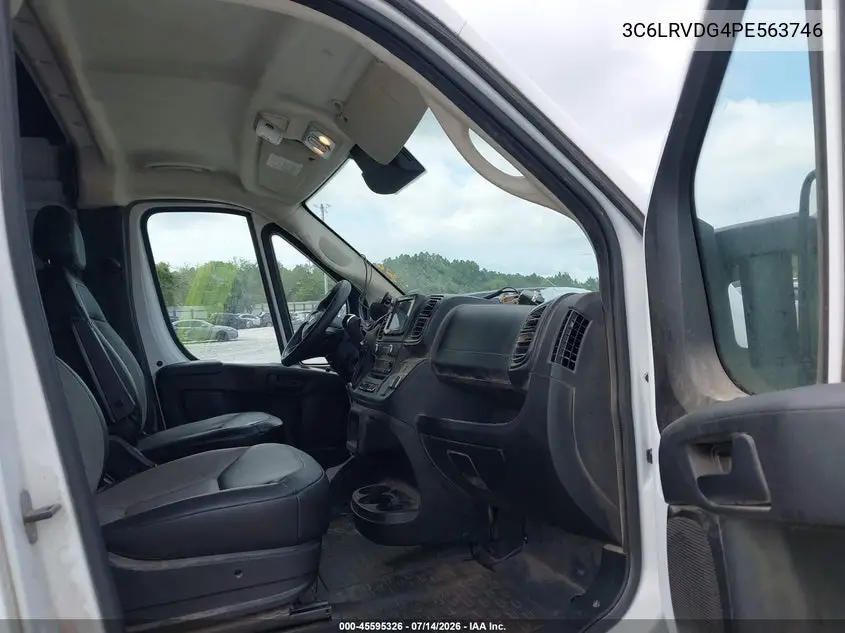 2023 Ram Promaster 2500 High Roof 159 Wb VIN: 3C6LRVDG4PE563746 Lot: 45595326