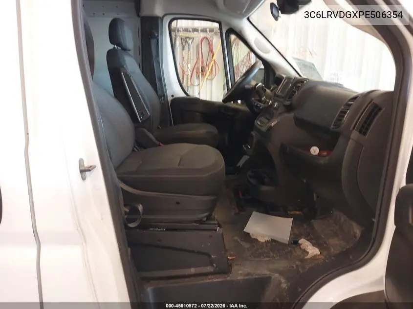 2023 Ram Promaster 2500 High Roof 159 Wb VIN: 3C6LRVDGXPE506354 Lot: 45610572