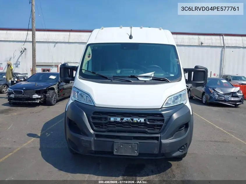 2023 Ram Promaster 2500 High Roof 159 Wb VIN: 3C6LRVDG4PE577761 Lot: 45629609