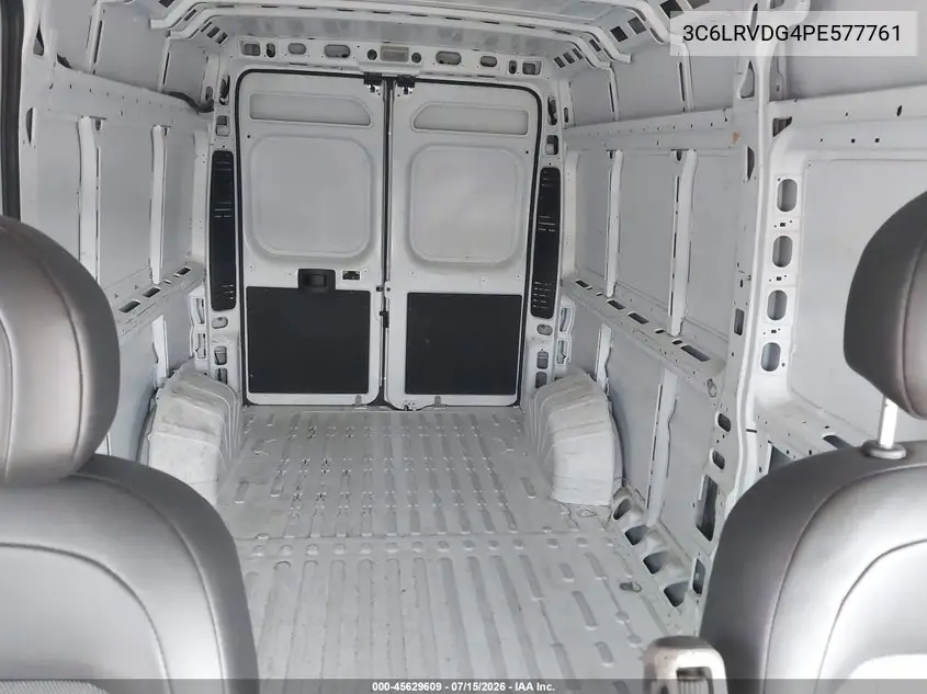 2023 Ram Promaster 2500 High Roof 159 Wb VIN: 3C6LRVDG4PE577761 Lot: 45629609