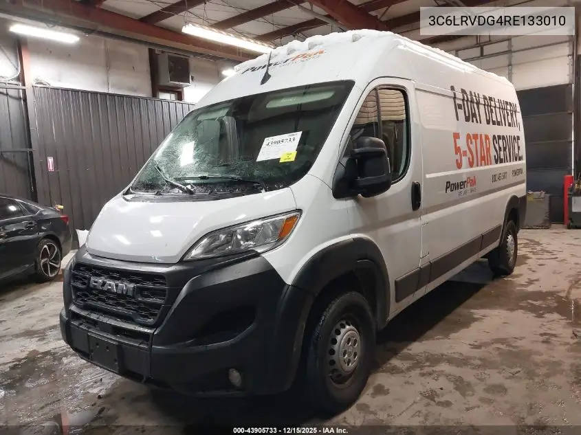 3C6LRVDG4RE133010 2024 Ram Promaster 2500 Tradesman High Roof 159 Wb W/Pass Seat