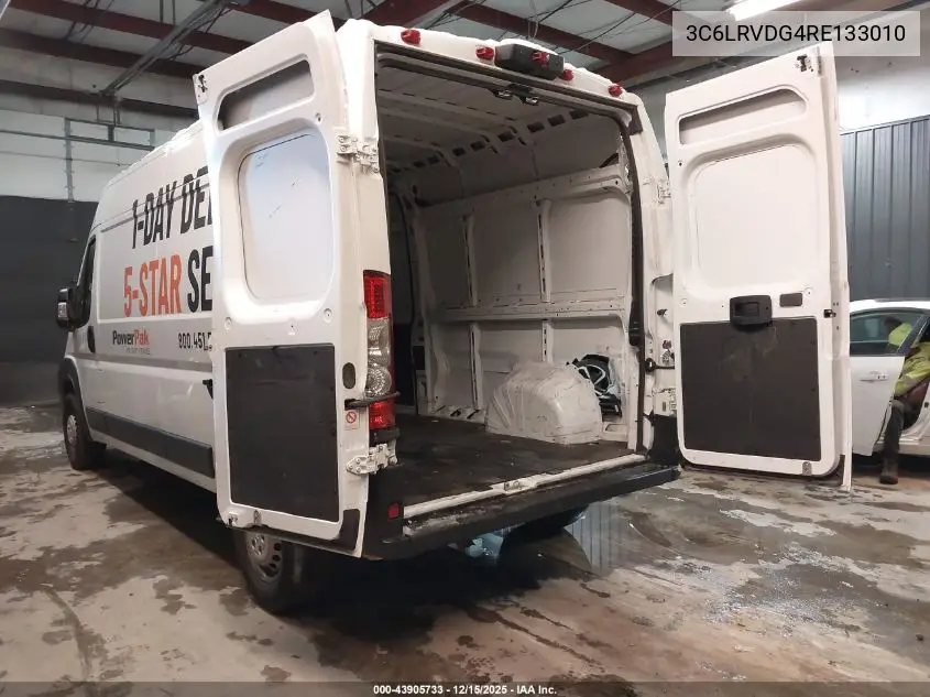 3C6LRVDG4RE133010 2024 Ram Promaster 2500 Tradesman High Roof 159 Wb W/Pass Seat