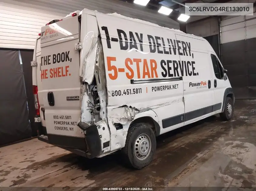 3C6LRVDG4RE133010 2024 Ram Promaster 2500 Tradesman High Roof 159 Wb W/Pass Seat