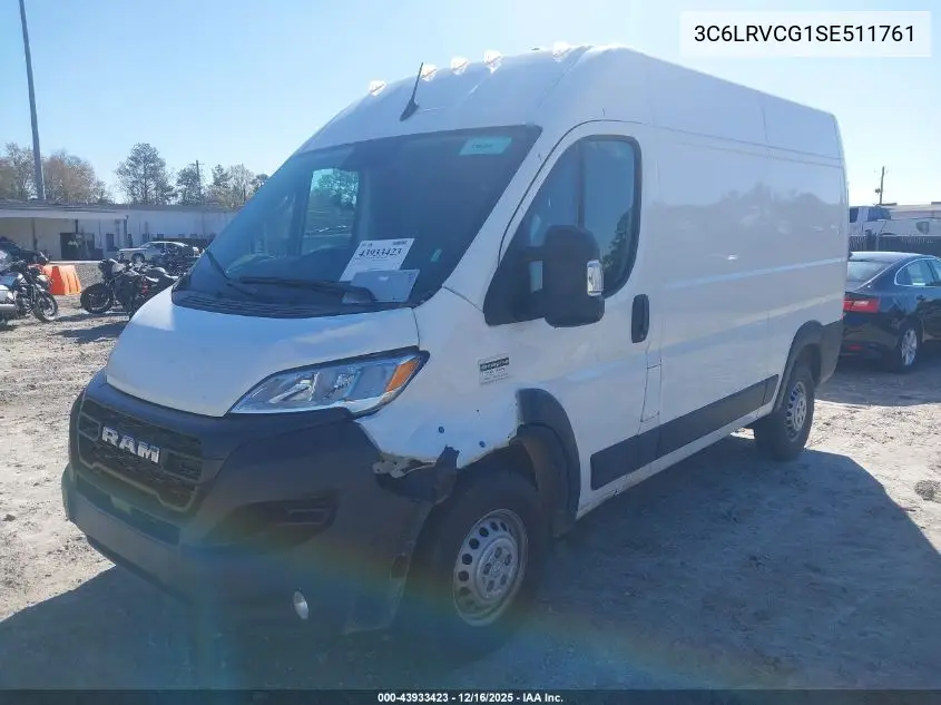 3C6LRVCG1SE511761 2025 Ram Promaster 2500 Tradesman High Roof 136 Wb W/Pass Seat