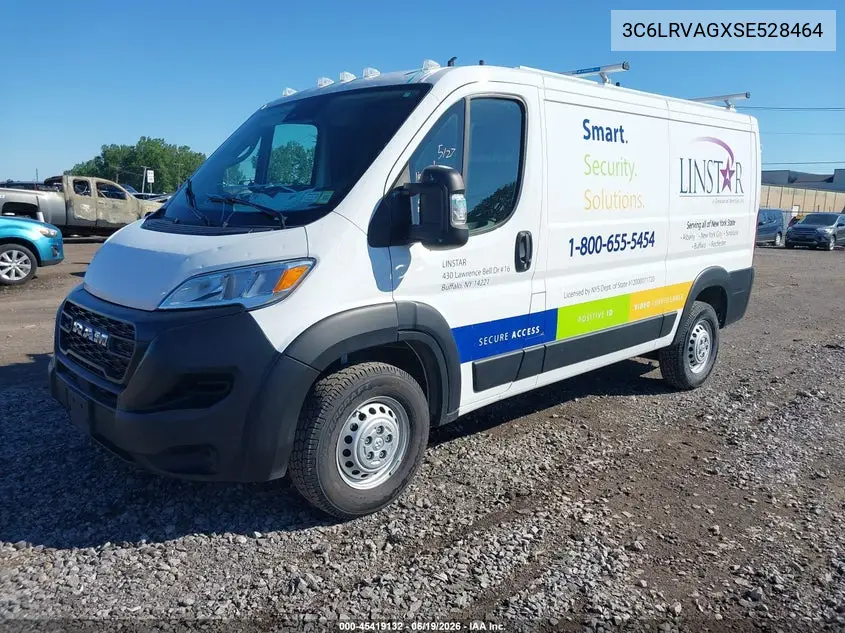 2025 Ram Promaster 1500 Tradesman Low Roof 136 Wb W/Pass Seat VIN: 3C6LRVAGXSE528464 Lot: 45419132