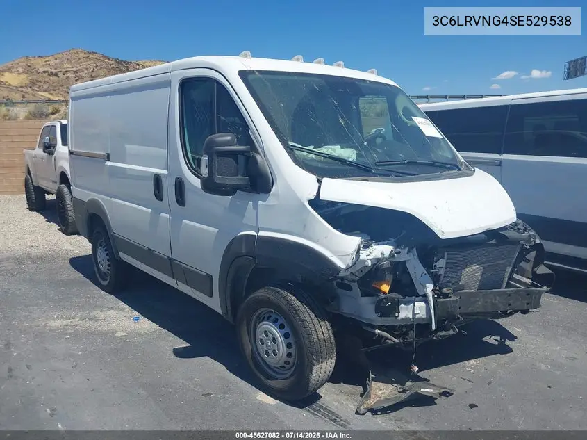 2025 Ram Promaster 1500 Tradesman Low Roof 118 Wb W/Pass Seat VIN: 3C6LRVNG4SE529538 Lot: 45627082