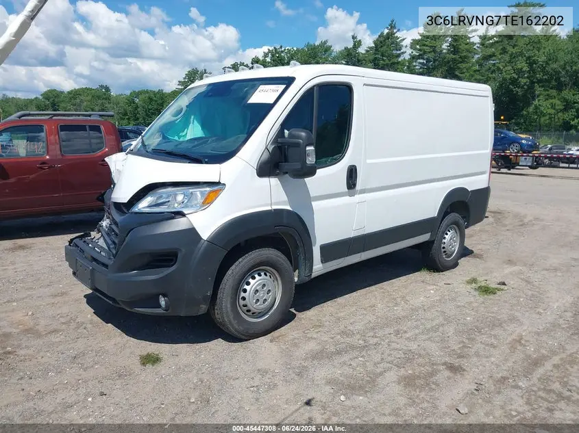2026 Ram Promaster 1500 Tradesman Low Roof 118 Wb W/Pass Seat VIN: 3C6LRVNG7TE162202 Lot: 45447308