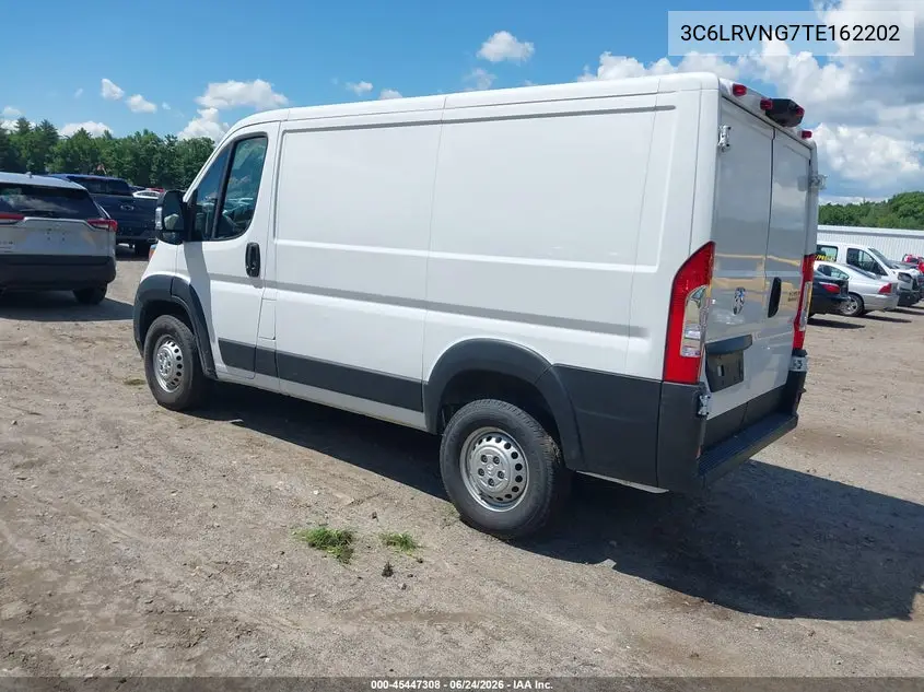 2026 Ram Promaster 1500 Tradesman Low Roof 118 Wb W/Pass Seat VIN: 3C6LRVNG7TE162202 Lot: 45447308