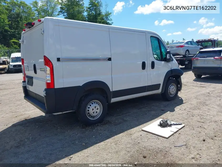 2026 Ram Promaster 1500 Tradesman Low Roof 118 Wb W/Pass Seat VIN: 3C6LRVNG7TE162202 Lot: 45447308