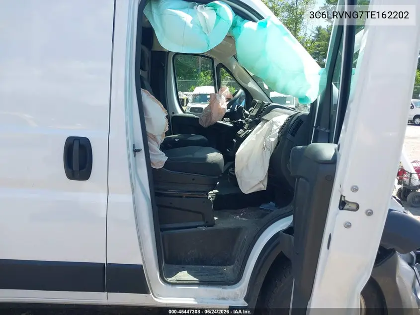 2026 Ram Promaster 1500 Tradesman Low Roof 118 Wb W/Pass Seat VIN: 3C6LRVNG7TE162202 Lot: 45447308