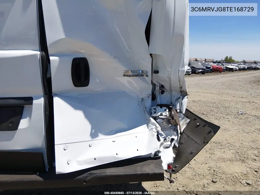 2026 Ram Promaster 3500 Cargo Van Tradesman High Roof 159 Wb Ext W/Pass Seat VIN: 3C6MRVJG8TE168729 Lot: 45480660