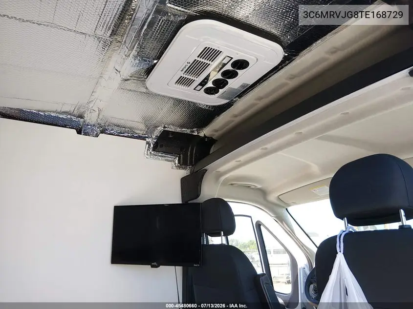 2026 Ram Promaster 3500 Cargo Van Tradesman High Roof 159 Wb Ext W/Pass Seat VIN: 3C6MRVJG8TE168729 Lot: 45480660
