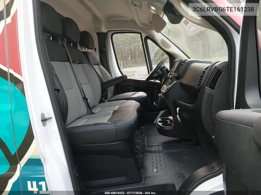 2026 Ram Promaster 1500 Tradesman High Roof 136 Wb W/Pass Seat VIN: 3C6LRVBG6TE161238 Lot: 45610332