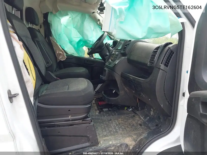 2026 Ram Promaster 1500 Tradesman Low Roof 118 Wb W/Pass Seat VIN: 3C6LRVNG5TE162604 Lot: 45635427