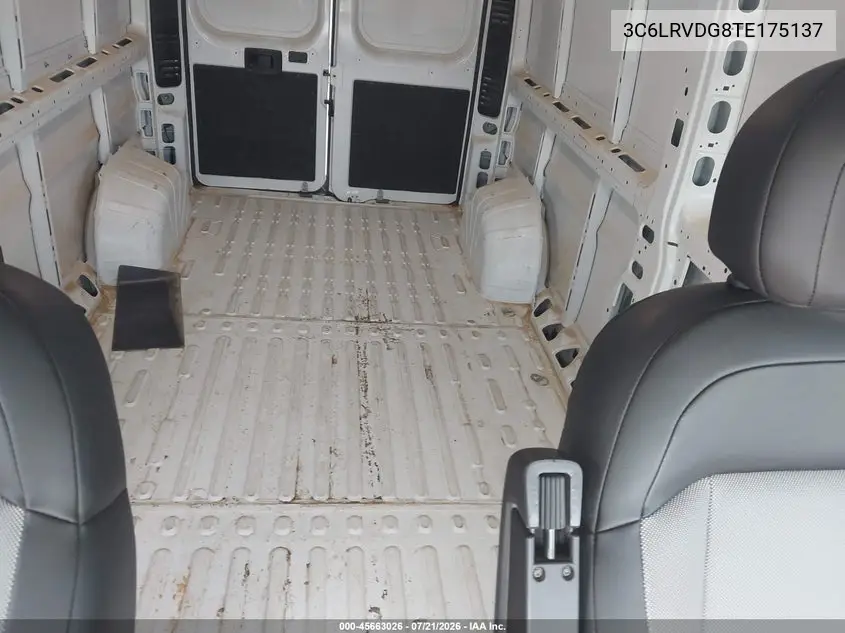 2026 Ram Promaster 2500 Tradesman High Roof 159 Wb W/Pass Seat VIN: 3C6LRVDG8TE175137 Lot: 45663026
