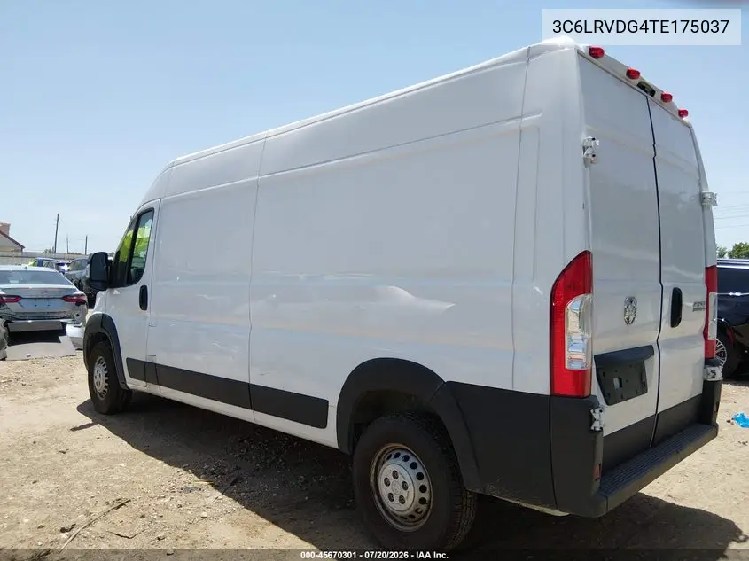 2026 Ram Promaster 2500 Tradesman High Roof 159 Wb W/Pass Seat VIN: 3C6LRVDG4TE175037 Lot: 45670301
