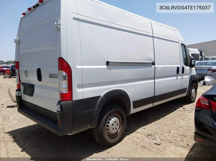 2026 Ram Promaster 2500 Tradesman High Roof 159 Wb W/Pass Seat VIN: 3C6LRVDG4TE175037 Lot: 45670301