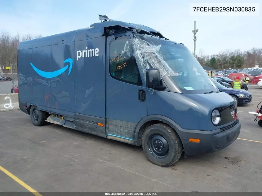 2025 Rivian Delivery 700 VIN: 7FCEHEB29SN030835 Lot: 44728462