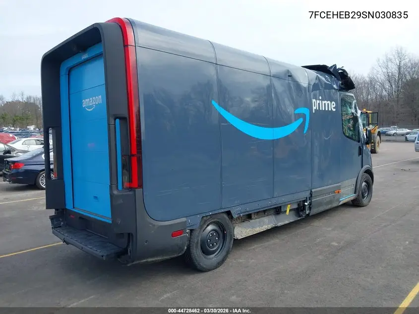 2025 Rivian Delivery 700 VIN: 7FCEHEB29SN030835 Lot: 44728462