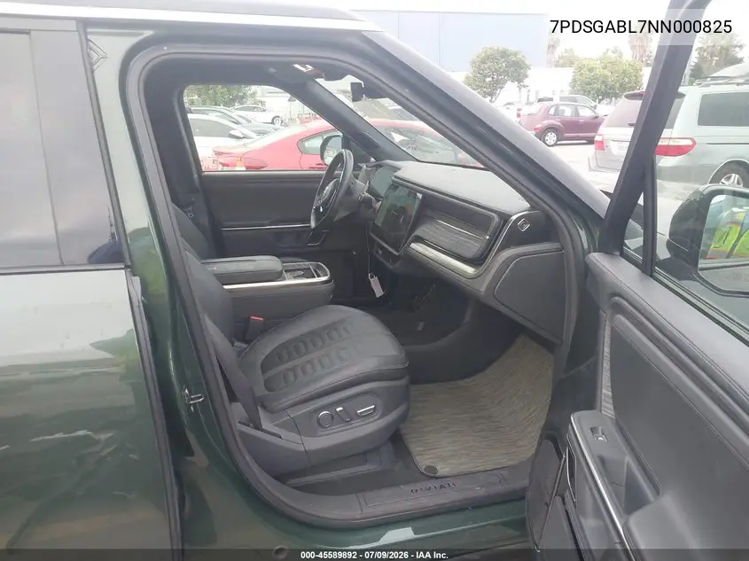2022 Rivian R1S Launch Edition VIN: 7PDSGABL7NN000825 Lot: 45589892