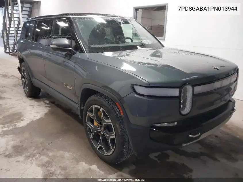 2023 Rivian R1S Adventure VIN: 7PDSGABA1PN013944 Lot: 44183826