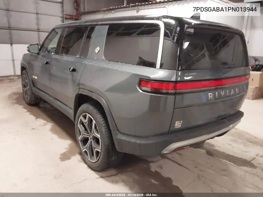 2023 Rivian R1S Adventure VIN: 7PDSGABA1PN013944 Lot: 44183826