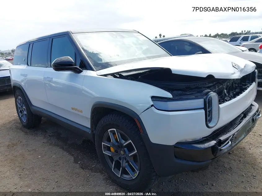 2023 Rivian R1S Adventure VIN: 7PDSGABAXPN016356 Lot: 44949820