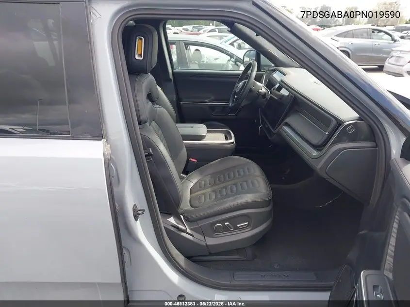2023 Rivian R1S Adventure VIN: 7PDSGABA0PN019590 Lot: 45112381