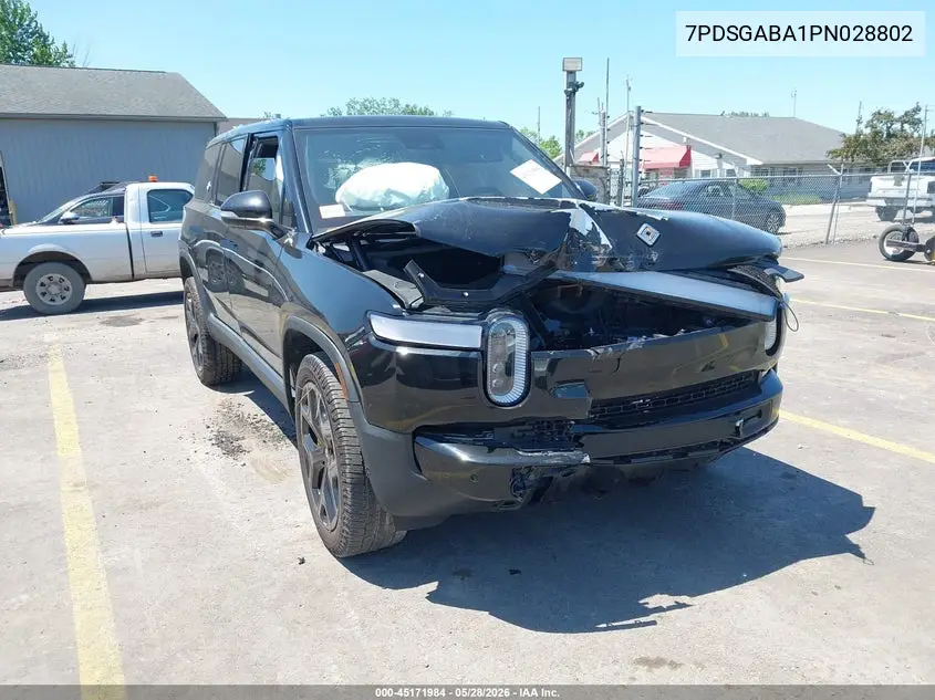 2023 Rivian R1S Adventure VIN: 7PDSGABA1PN028802 Lot: 45171984