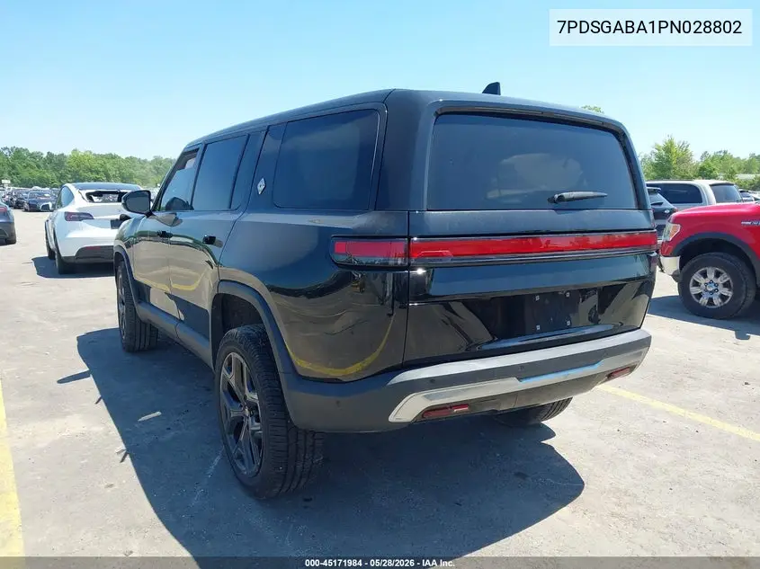 2023 Rivian R1S Adventure VIN: 7PDSGABA1PN028802 Lot: 45171984