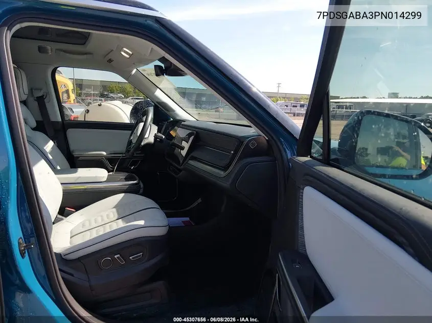 2023 Rivian R1S Adventure VIN: 7PDSGABA3PN014299 Lot: 45307656