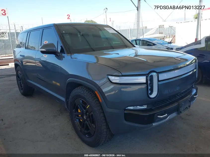 2023 Rivian R1S Adventure VIN: 7PDSGABA6PN013227 Lot: 45360957