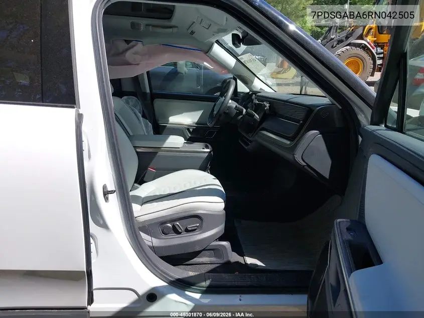 2024 Rivian R1S Adventure Quad Motor Large Pack VIN: 7PDSGABA6RN042505 Lot: 45301870