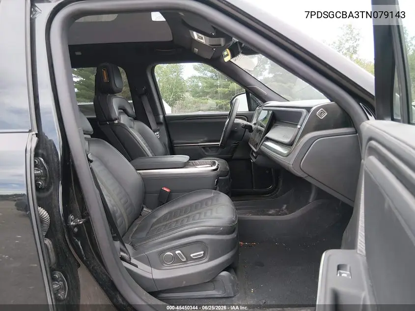 2026 Rivian R1S Dual Motor Max Pack/Performance Dual Motor Max Pack VIN: 7PDSGCBA3TN079143 Lot: 45450344