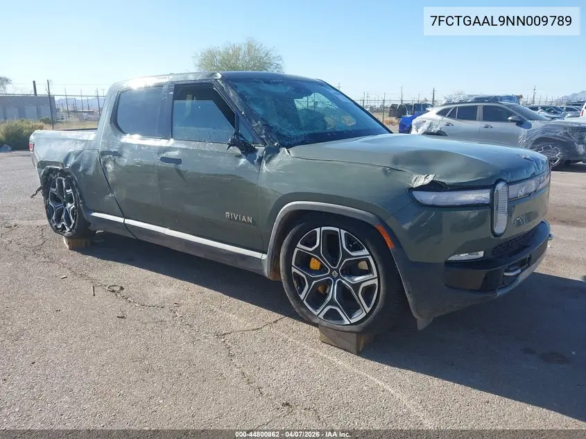 2022 Rivian R1T Launch Edition VIN: 7FCTGAAL9NN009789 Lot: 44800862