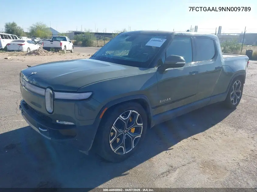 2022 Rivian R1T Launch Edition VIN: 7FCTGAAL9NN009789 Lot: 44800862
