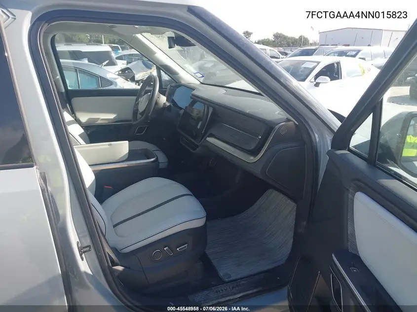 2022 Rivian R1T Adventure VIN: 7FCTGAAA4NN015823 Lot: 45548958