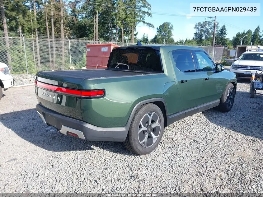 2023 Rivian R1T Adventure/Adventure Dual Motor Large Pack/Adventure Dual Motor Max Pack VIN: 7FCTGBAA6PN029439 Lot: 45365735