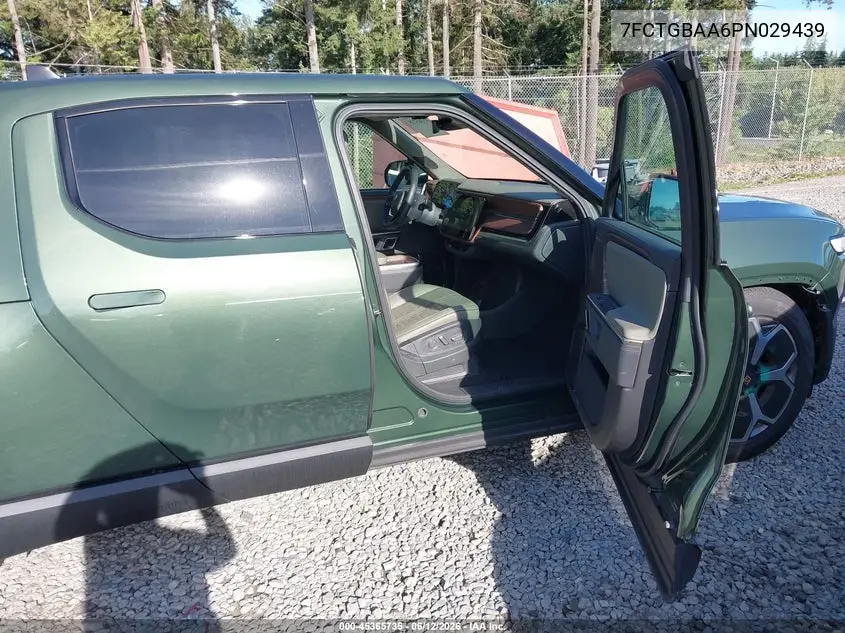 2023 Rivian R1T Adventure/Adventure Dual Motor Large Pack/Adventure Dual Motor Max Pack VIN: 7FCTGBAA6PN029439 Lot: 45365735