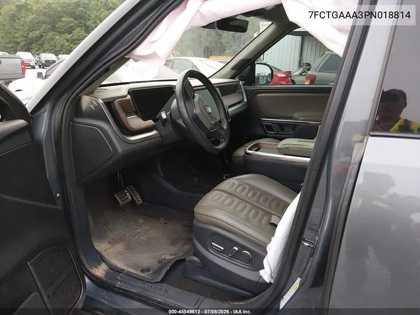 2023 Rivian R1T Adventure VIN: 7FCTGAAA3PN018814 Lot: 45549612