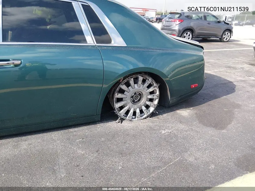2022 Rolls-Royce Phantom VIN: SCATT6C01NU211539 Lot: 45404028