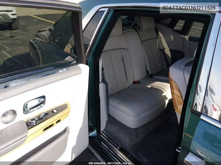 2022 Rolls-Royce Phantom VIN: SCATT6C01NU211539 Lot: 45404028